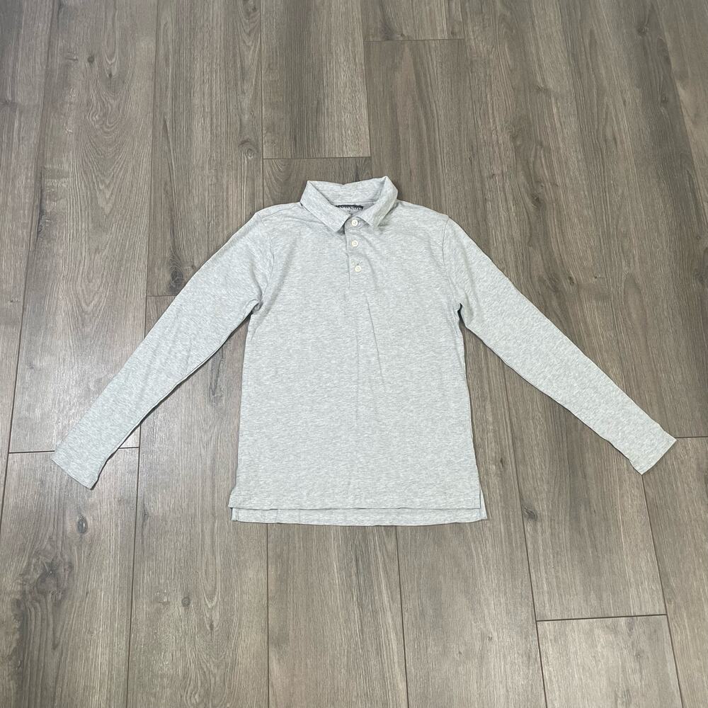 Crewcuts Long Sleeve Collared Pullover Polo Shirt US Boy's 10 New